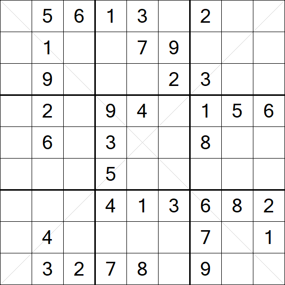 Sudoku X - Medium