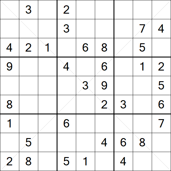Sudoku X - Medium