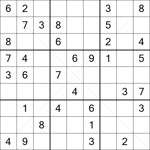 Sudoku X - Medium