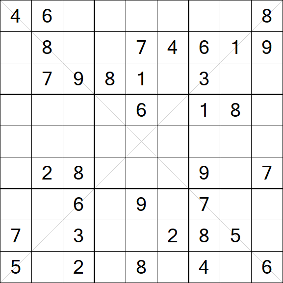 Sudoku X - Medium