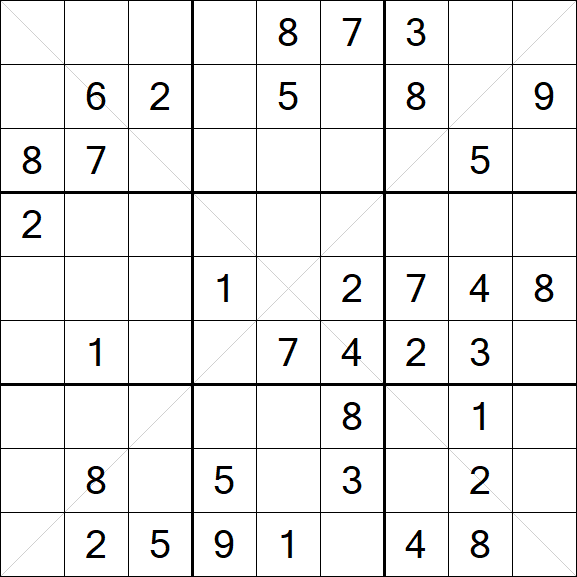 Sudoku X - Medium