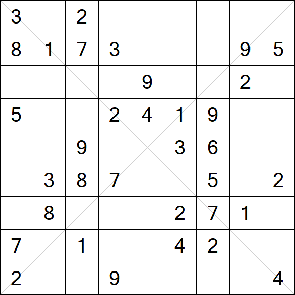 Sudoku X - Medium