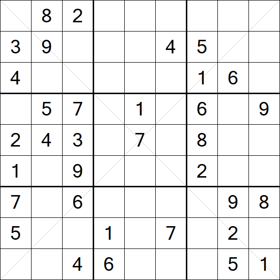 Sudoku X - Medium