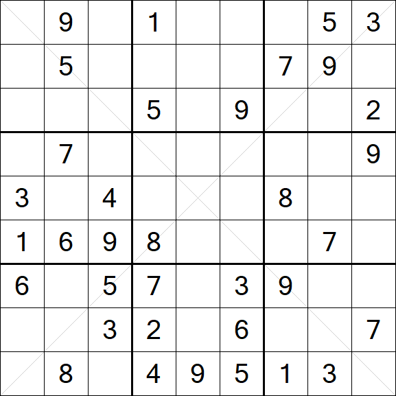 Sudoku X - Medium