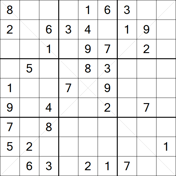 Sudoku X - Medium