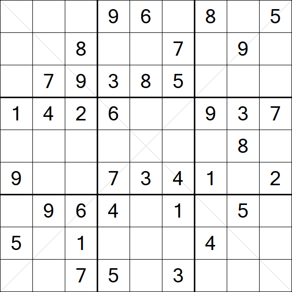 Sudoku X - Medium