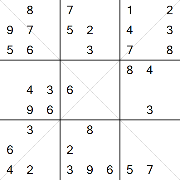 Sudoku X - Medium