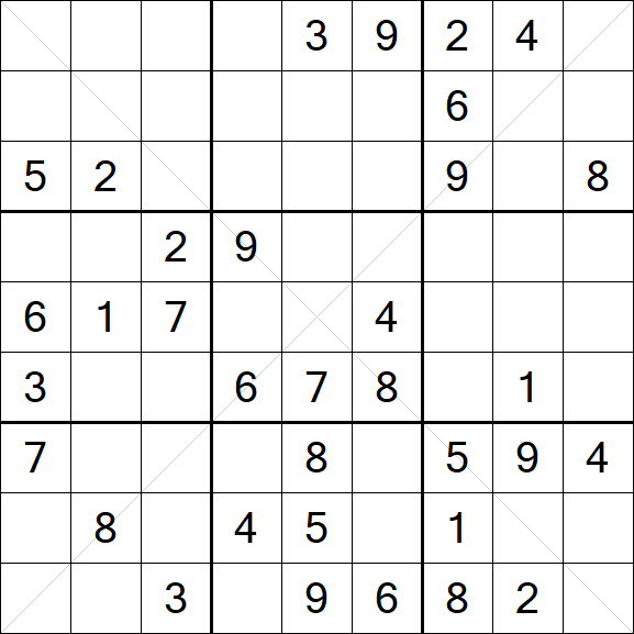 Sudoku X - Medium
