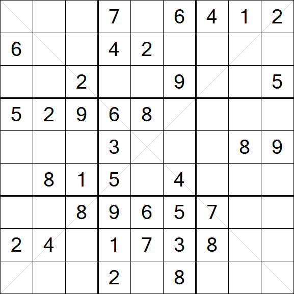 Sudoku X - Medium