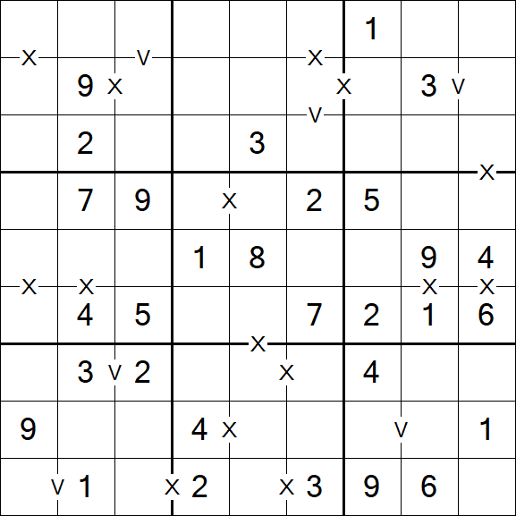 Sudoku XV - Einfach
