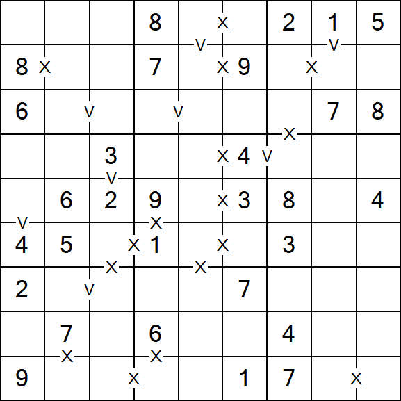 Sudoku XV - Easy