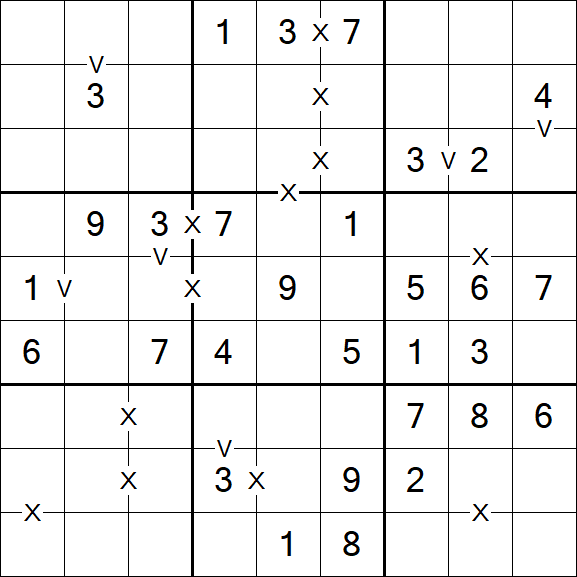 Sudoku XV - Easy