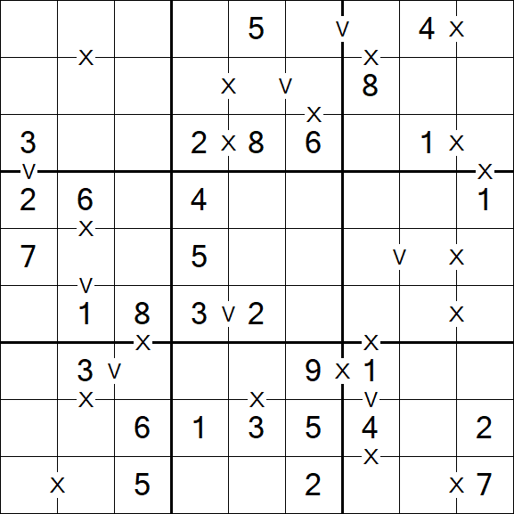 Sudoku XV - Easy