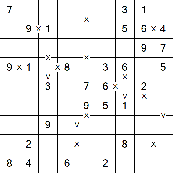 Sudoku XV - Easy