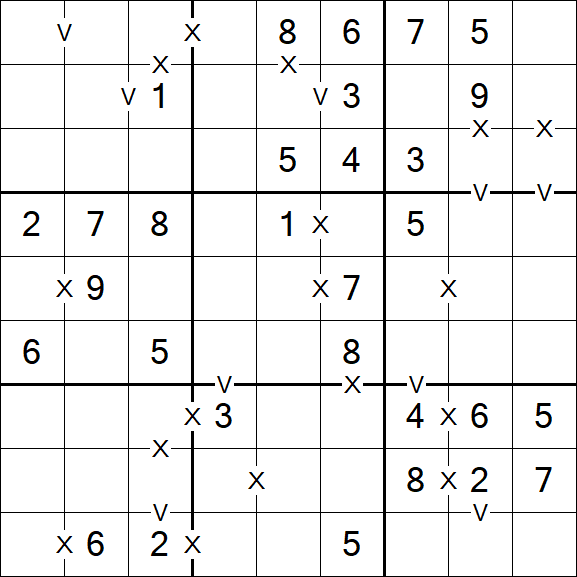 Sudoku XV - Easy