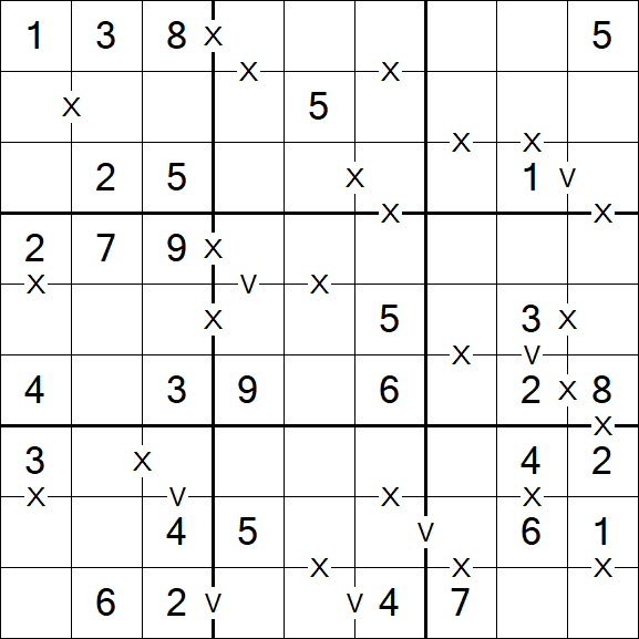 Sudoku XV - Easy