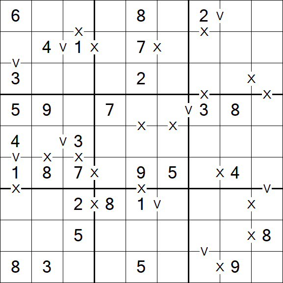 Sudoku XV - Einfach