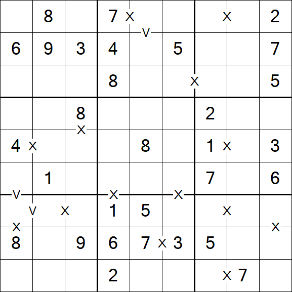 Sudoku XV - Einfach