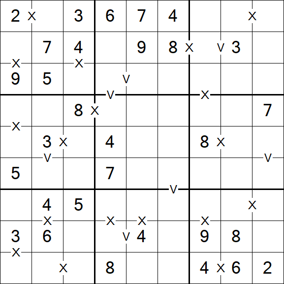 Sudoku XV - Easy