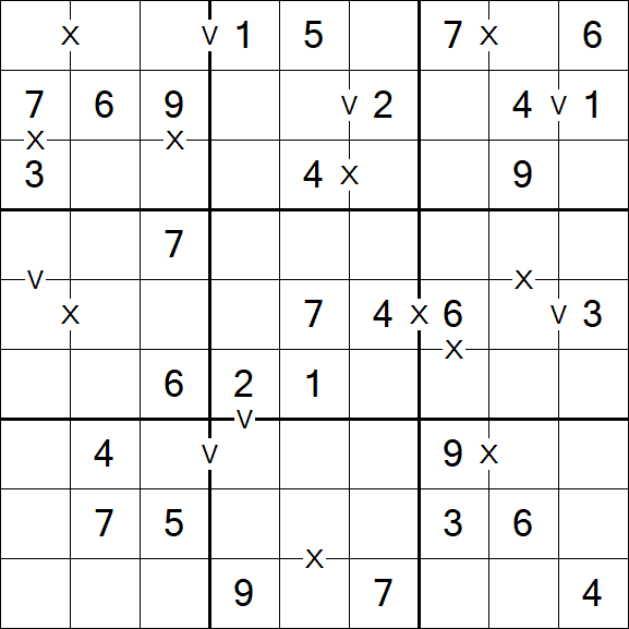 Sudoku XV - Einfach