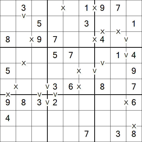 Sudoku XV - Einfach
