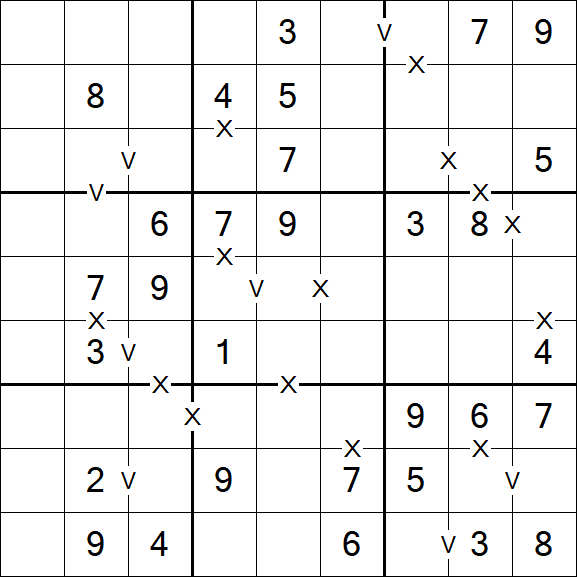 Sudoku XV - Einfach
