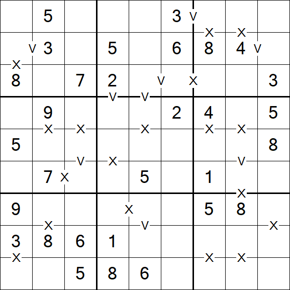 Sudoku XV - Einfach