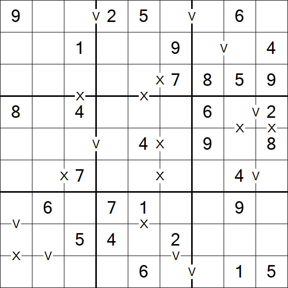 Sudoku XV - Easy