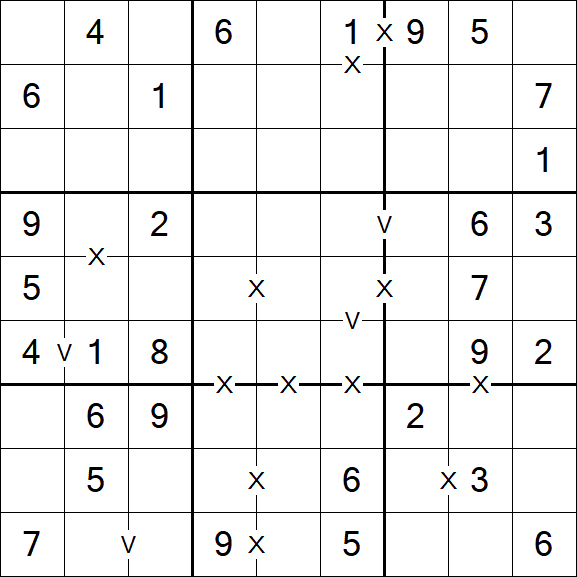 Sudoku XV - Einfach