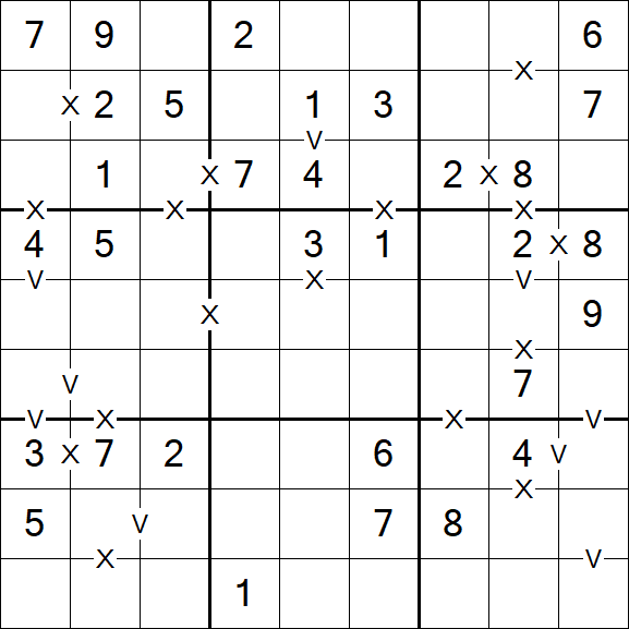 Sudoku XV - Einfach