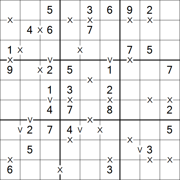 Sudoku XV - Einfach