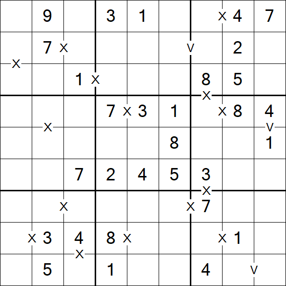 Sudoku XV - Simple