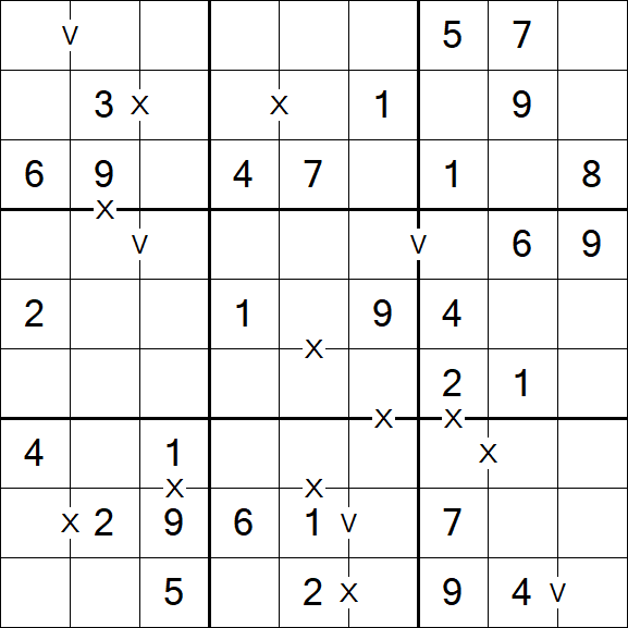 Sudoku XV - Easy