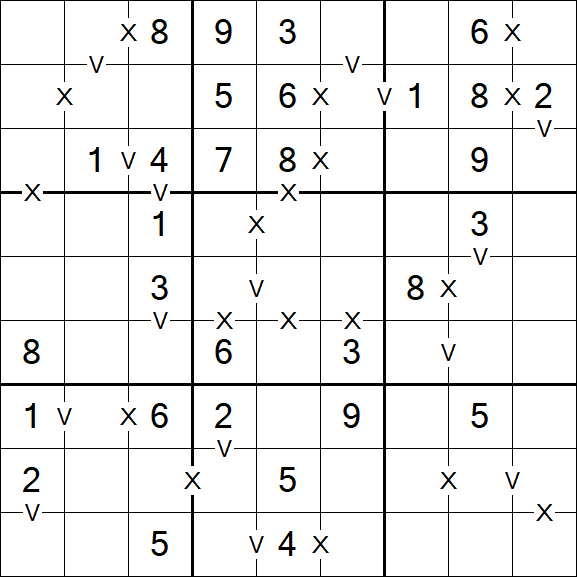 Sudoku XV - Einfach