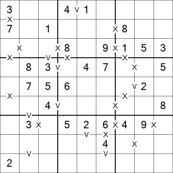 Sudoku XV - Einfach
