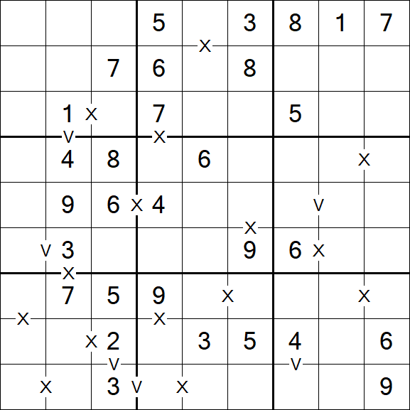 Sudoku XV - Easy