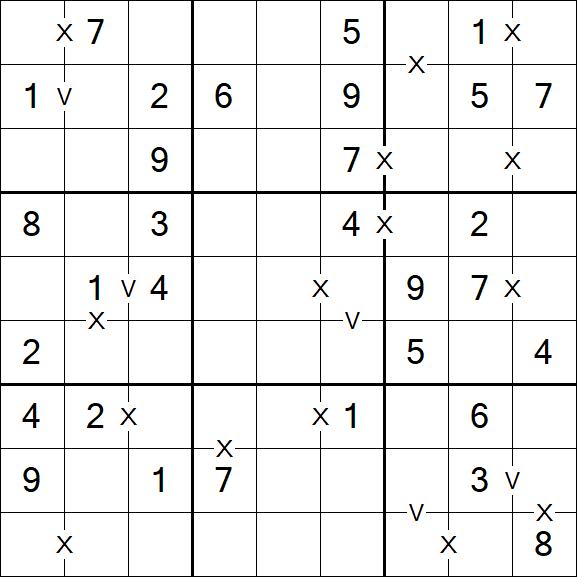 Sudoku XV - Easy