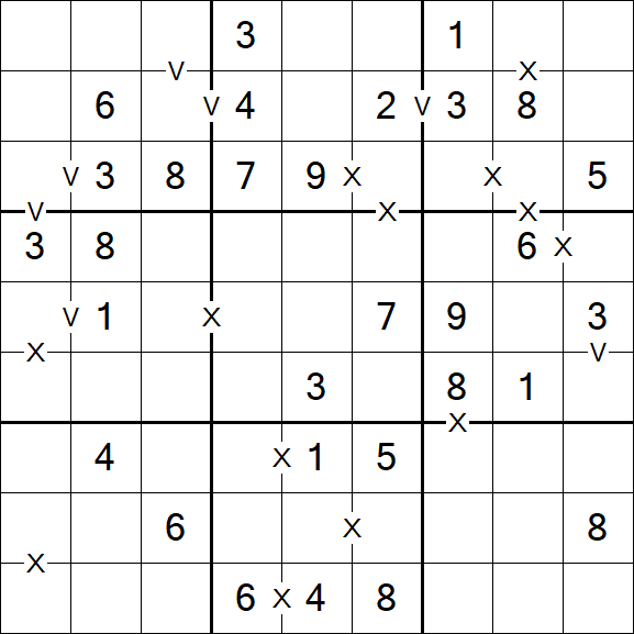 Sudoku XV - Easy