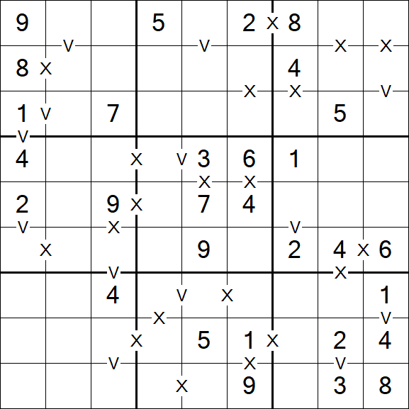 Sudoku XV - Einfach
