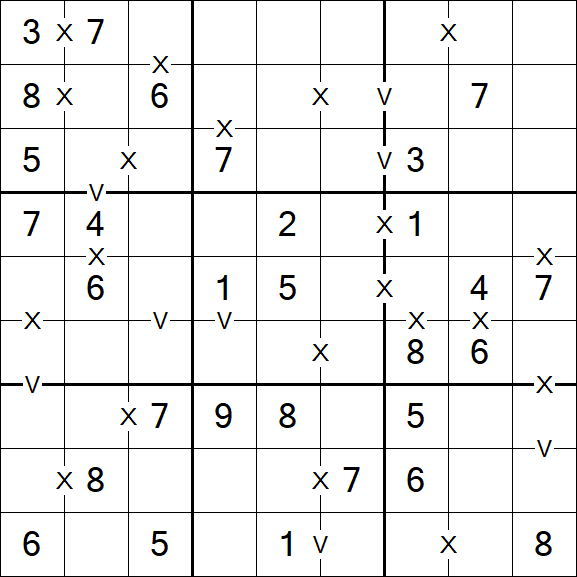 Sudoku XV - Einfach
