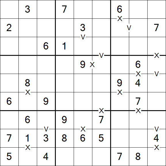 Sudoku XV - Easy