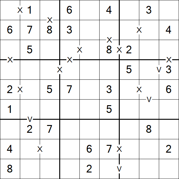 Sudoku XV - Easy
