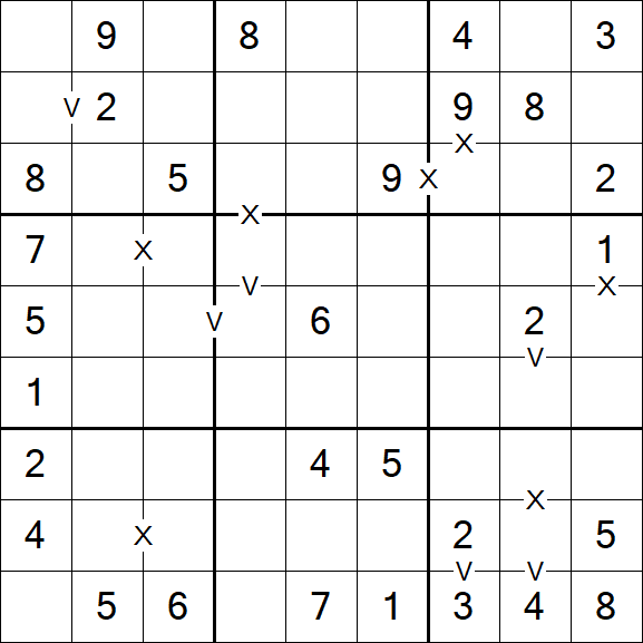 Sudoku XV - Fácil