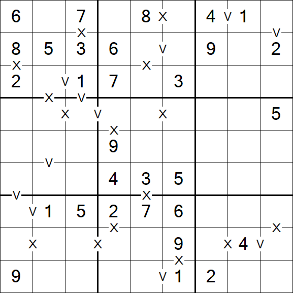 Sudoku XV - Fácil