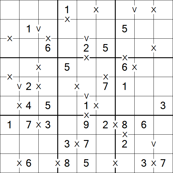 Sudoku XV - Easy