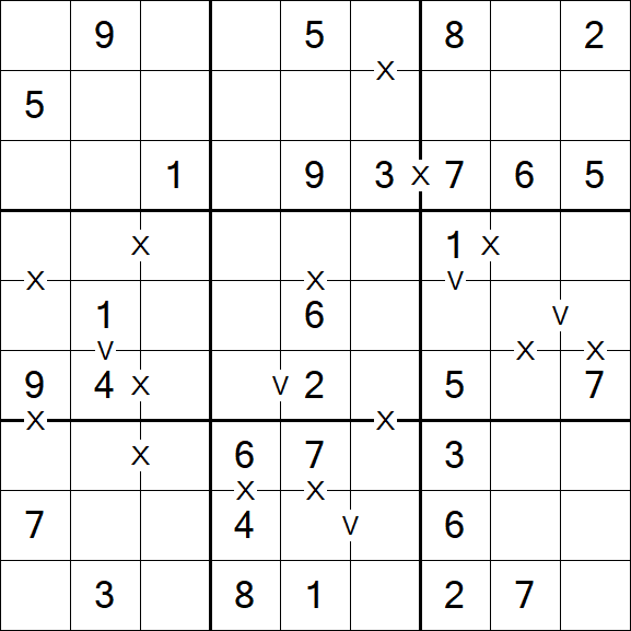 Sudoku XV - Einfach