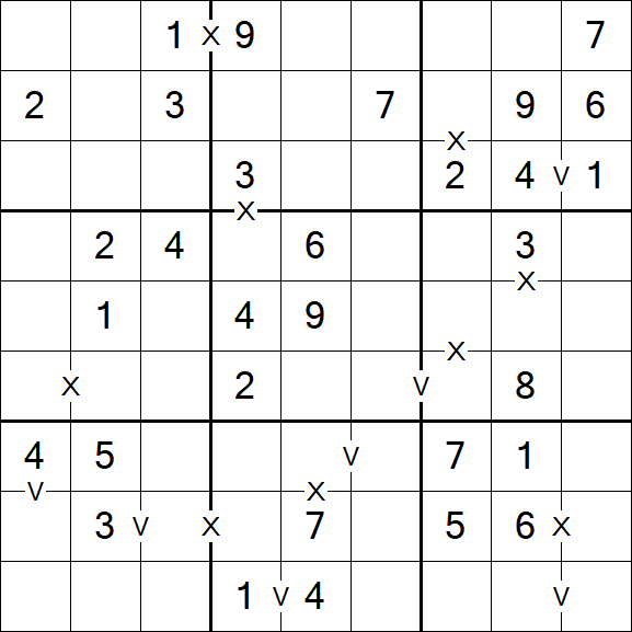 Sudoku XV - Fácil
