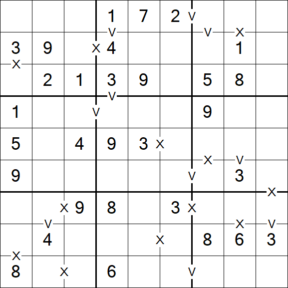 Sudoku XV - Einfach