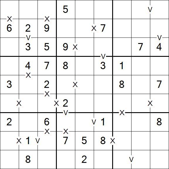 Sudoku XV - Easy