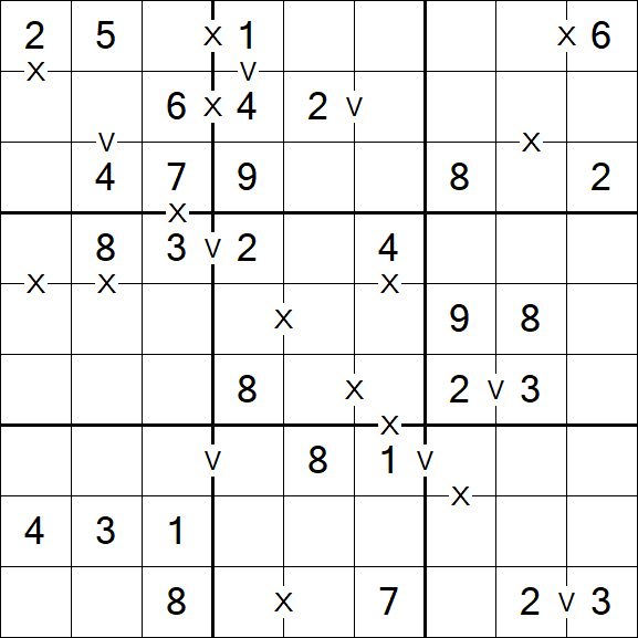 Sudoku XV - Einfach